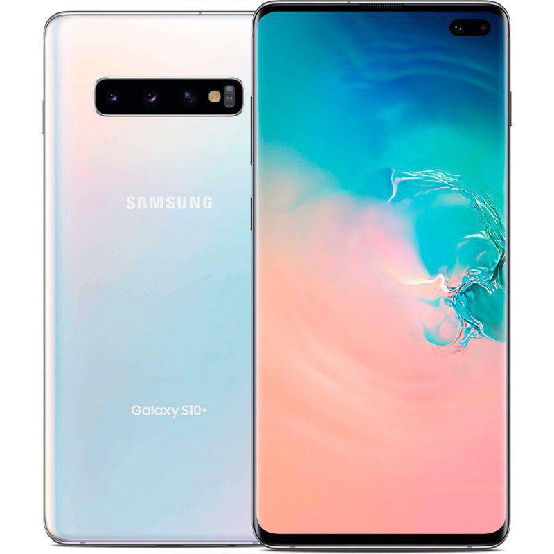 Smartphone Samsung Galaxy S10 Plus Branco 128GB Dual Chip Tela 6,4
